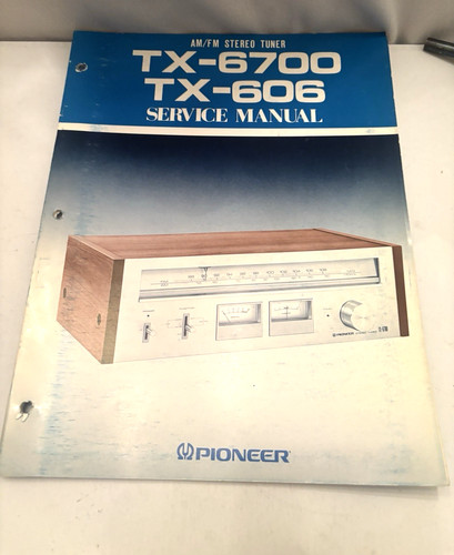 Pioneer 6700 606 - pioneer, tx-6700
