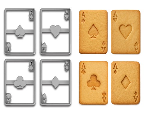Set tagliabiscotti per carte