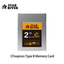 Scheda di memoria STAR RIVER CFexpress tipo B 2 TB per Fujifilm Canon Nikon 8K 4K