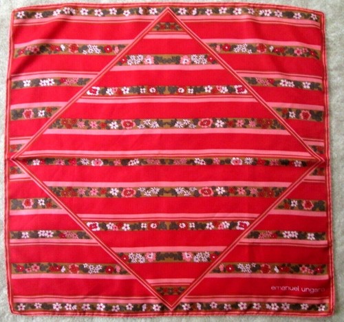 Emanuel ungaro foulard soie - foulard,