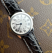 Cartier Ronde Solo de Cartier Referenza 3601 Quartz Boys Swiss Made