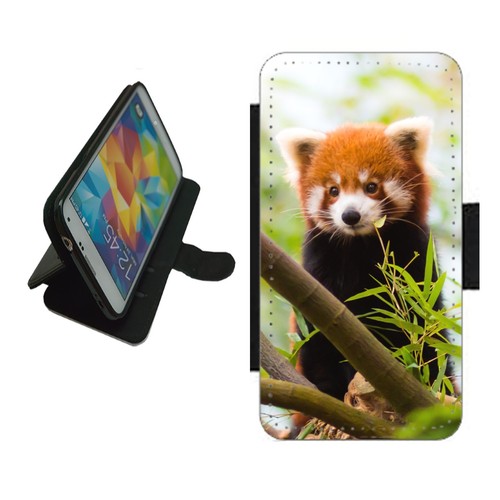 Custodia telefono panda rossa