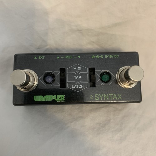 Wampler syntax pedale per - syntax,