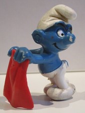 296-PUFFI-PUFFO TORERO-BULLFIGHTER-2.0184-W.GERMANY © 1984 PEYO SCHLEICH Ⓢ-USATO