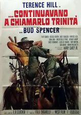 ...CONTINUAVANO A CHIAMARLO TRINITA'  MANIFESTO ORIGINALE 2F