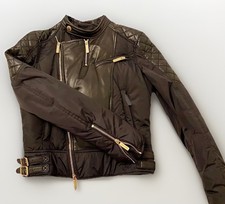 Piumino moto biker trapuntato