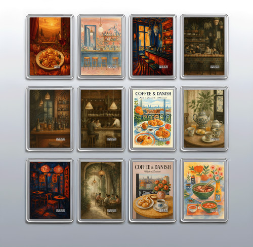 Vintage food drink scene - food,