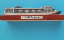 Modellino originale MSC Musica