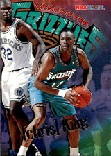 card NBA  # 353 Chris King SkyBox 1996