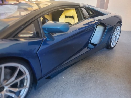Lamborghini aventador blue - lamborghini, lp