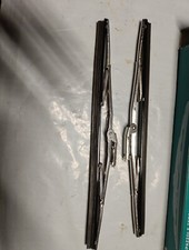 COPPIA SPAZZOLE TERGI CROMATE