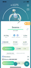 Purified Swanna - Pokémon go