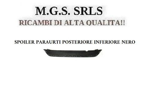 Spoiler paraurti posteriore - spoiler,