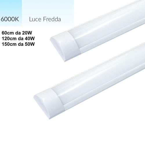 Barra led plafoniera slim - barra,