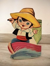 ALEMAGNA GELATI DOLCIUMI PORTA OGGETTI DA NEGOZIO CON FAVOLA INCORPORATA 1970