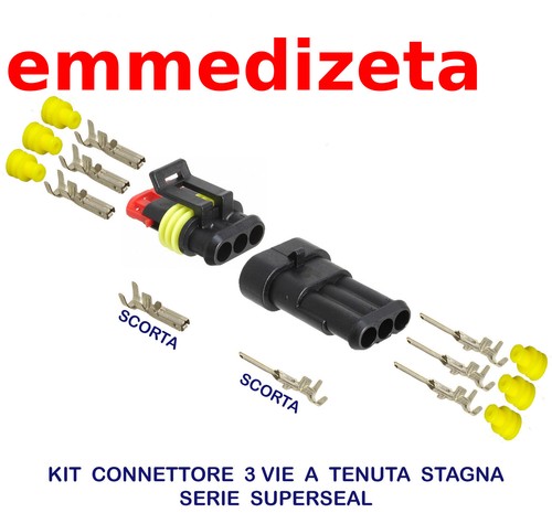 Kit connettore vie tenuta - kit,