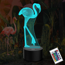 Lampada Da Tavolo Con Luci 3D