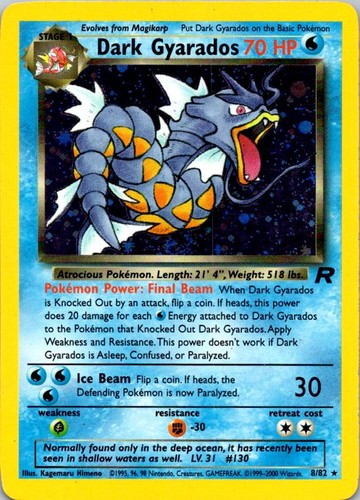 Dark gyarados holo - dark,