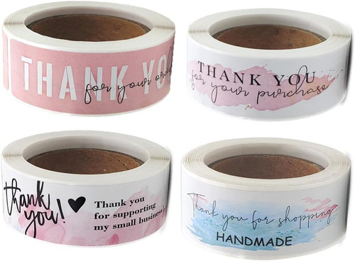 480pcs thank you stickers for - 480pcs,