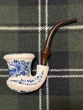 NON FUMATA = Bellissima pipa Zenith Natale 1981 vintage fatta a mano.