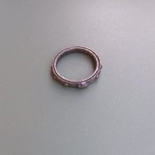 Antico Anello Rosario Girevole