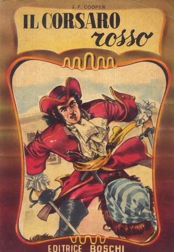 Corsaro rosso romanzo - rosso,