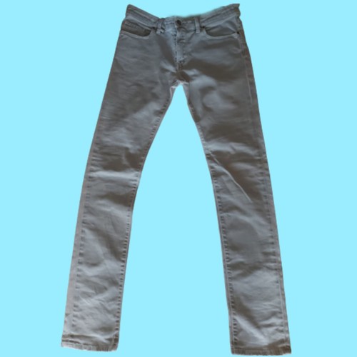Pantalone beige jeans uomo - beige,