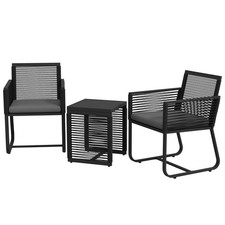 Outsunny set rattan sedie - in,