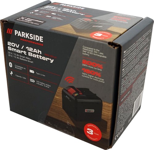 Batteria smart parkside 20v - batteria,