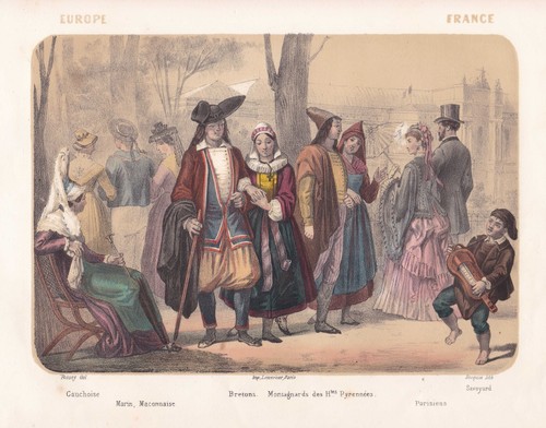 1840 francia parigi mâconnais - parigi,