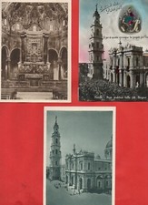 SANTUARIO DI POMPEI - LOTTO 9 CARTOLINE D'EPOCA BN -NAPOLI-vedi foto e descriz
