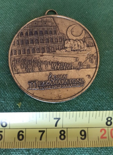 Medaglia maratona roma - medaglia,