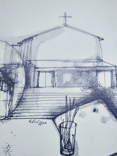 Guerrino bardeggia 50x35 - guerrino, cm.50x35