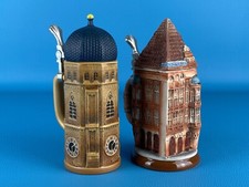 2 Boccali A Forma Di Torre In