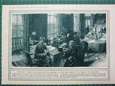 1915 WWI WW1 Stampa ~