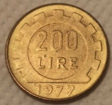 REPUBBLICA ITALIANA 200 lire