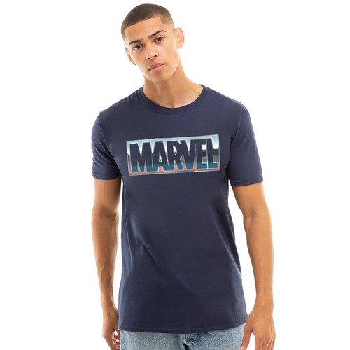 Shirt uomo marvel blu - uomo,