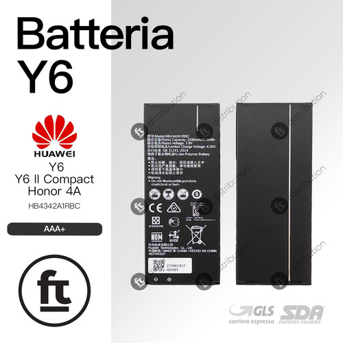 Huawei batteria y6 ii - batteria,