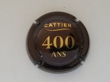 Capsule de Champagne CATTIER Cuvée 400 Ans Non Référencée Rarissime...!!