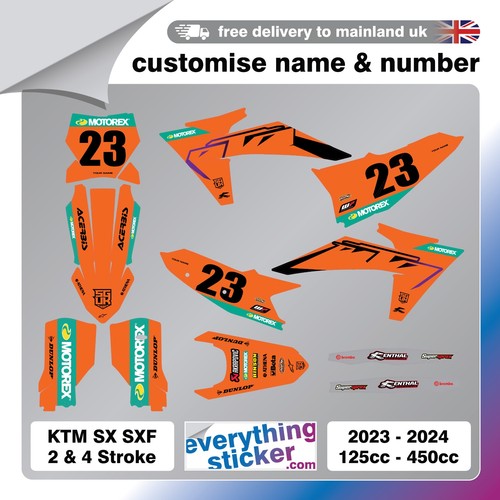 Kit grafica ktm - ktm, mx
