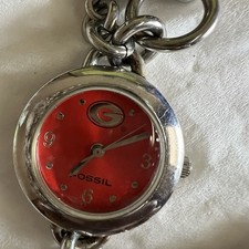 FOSSIL Georgia Bulldogs Collezione College Orologio Bracciale Charms