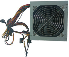 ALIMENTATORE PC 500 W ATTACCO SDOPPIATO 20/24 PIN, 6 SATA, 1 FLOPPY, 1X 4PIN CPU