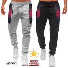 PANTALONI TUTA UOMO TRAMA SPIDER LINEA RACING AUTUNNALE CORSA PILOTA SPORT