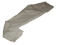 OVER-D, Pantalone uomo, Beige, Virgolette azzurre, Cotone, tg 46, Usato