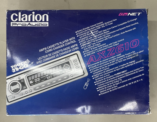Old school clarion axz610 - axz610, —