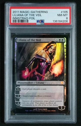 Mtg innistrad 2011 liliana - mtg, 2011: