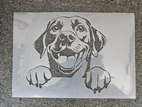 Stencil per cani - stencil,