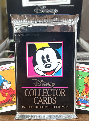 1991 impel disney carte da - (carte,