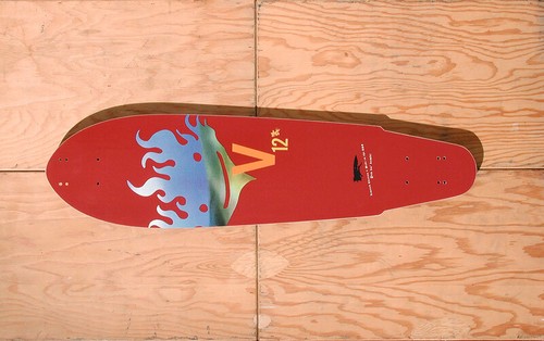Nos skateboard deck - deck, v-twelve