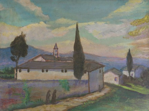Vecchio quadro piccole - quadro, di